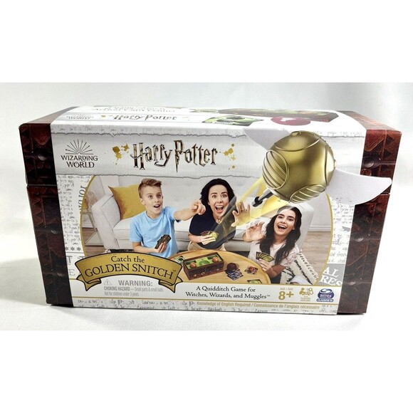 Harry Potter Catch the Golden Snitch by Spin Master Games New Factory Sealed - Picture 1 of 7